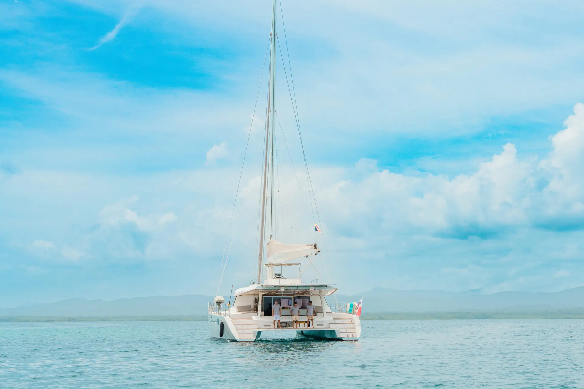Yacht in San Blas
