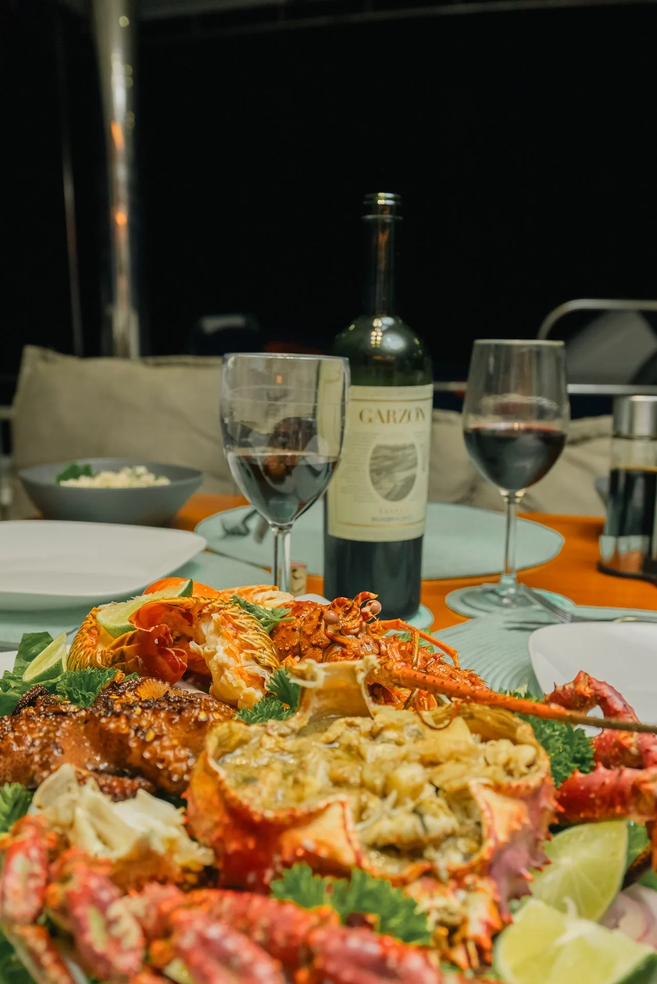Lagoon 56 | Luxury San Blas Catamaran dining