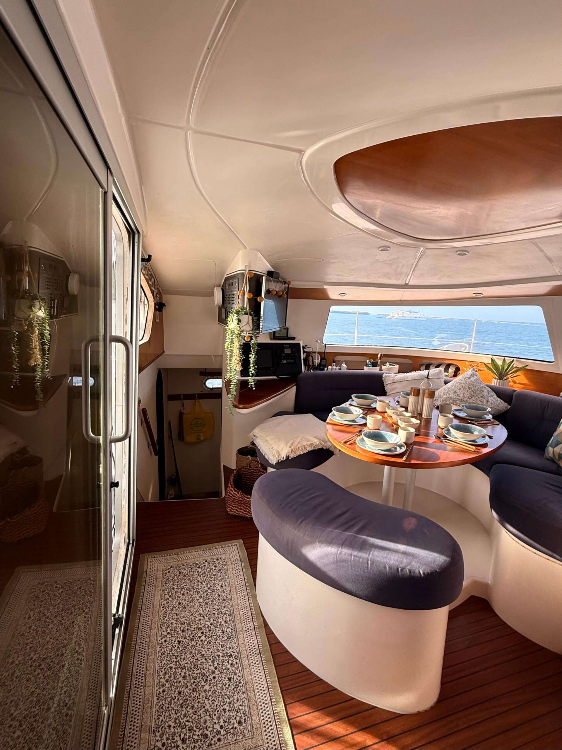 Fountaine Pajot Belize 43 cabins and interior 1
