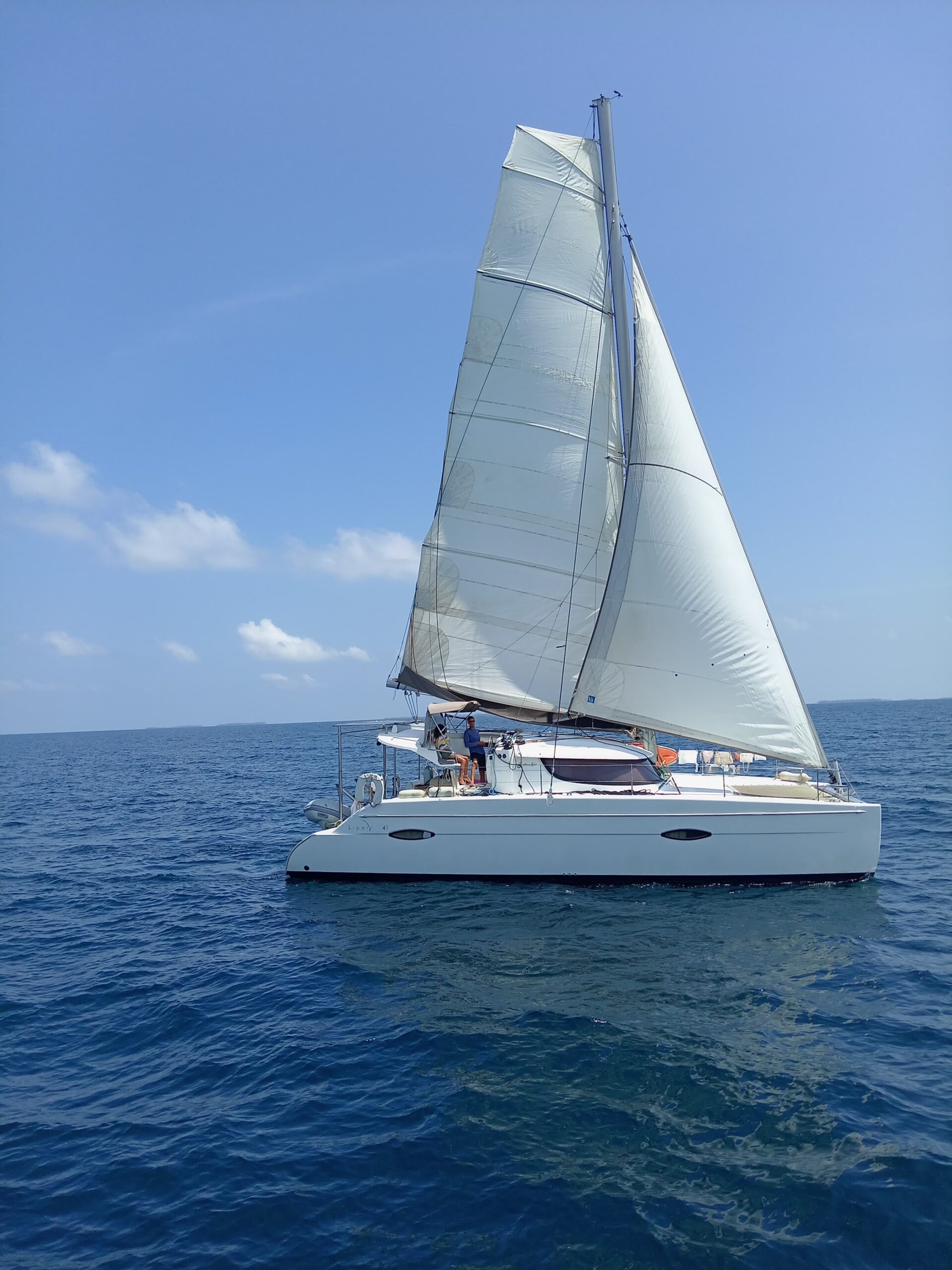 Fontaine Pajot 41 exterior and deck 2